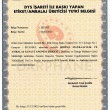 DARPHANE YETGİ BELGESİ